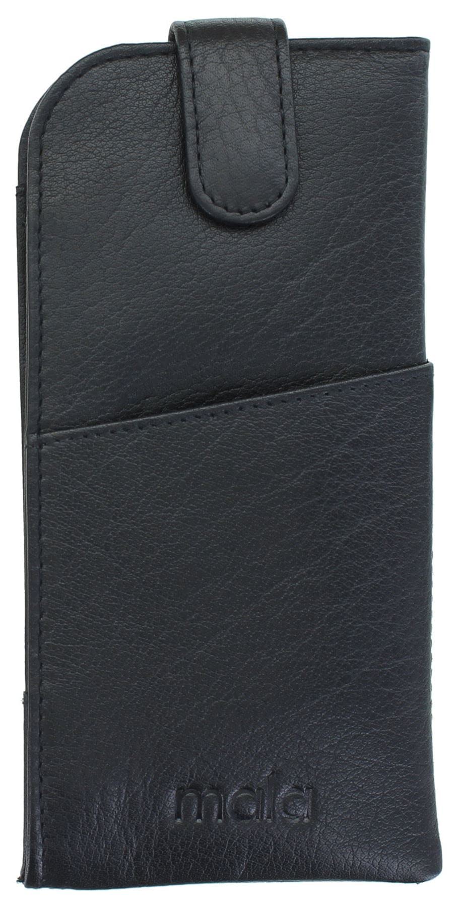 Mala Leather Black Bailey Collection Leather Glasses Case 5176_54