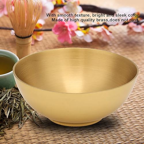 Miniatura 3 de Cuenco de latón de 3.2 pulgadas, cuenco decorativo para mesa de comedor, decoración del hogar