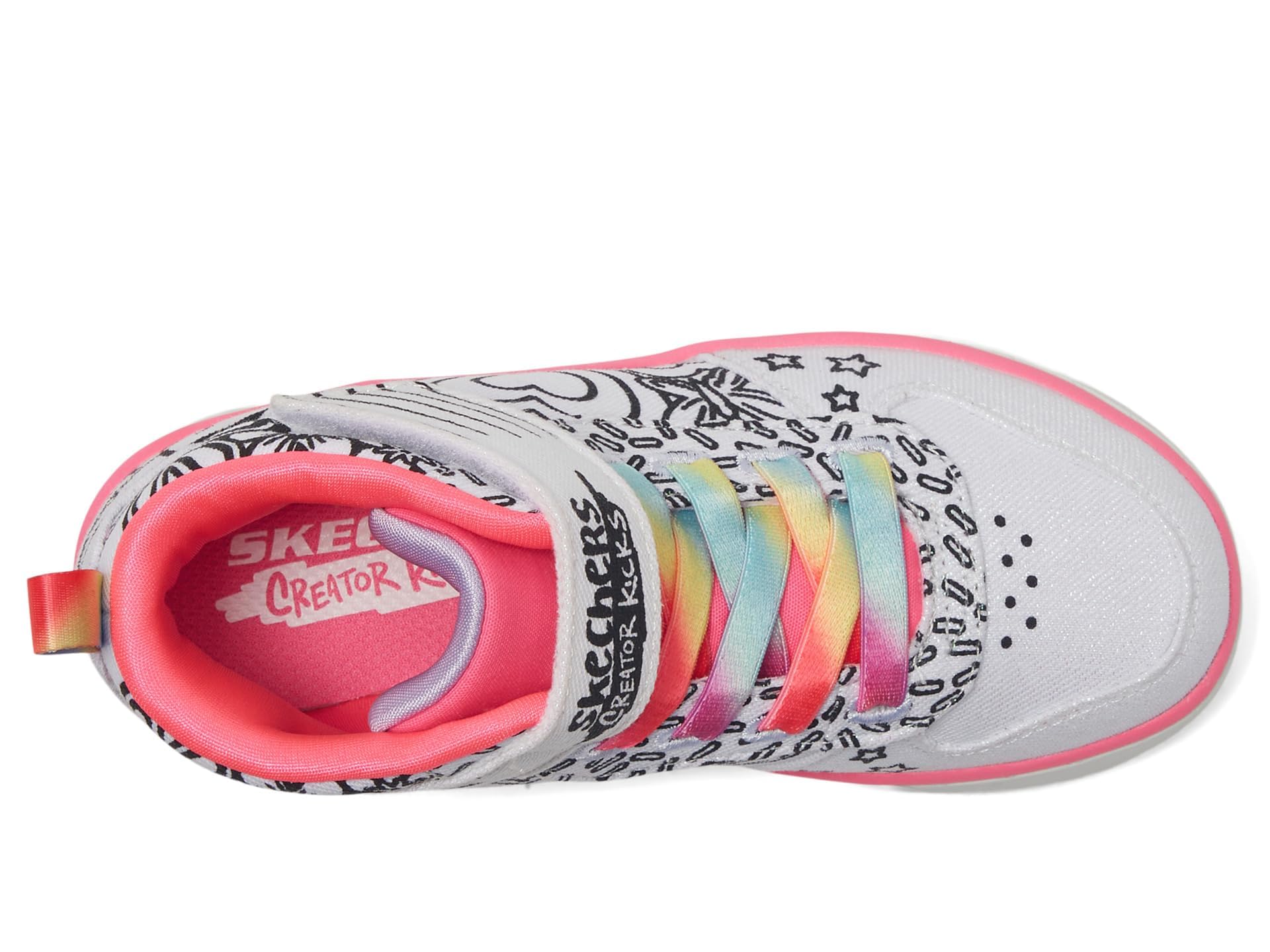 Skechers Sport Court 92 Color Me Kicks Stivali alla modaBambine e Ragazze