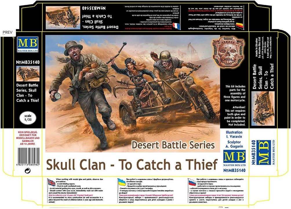 Master Box Desert Battle Series, Skull Clan - to Catch A Thief 1/35 35140