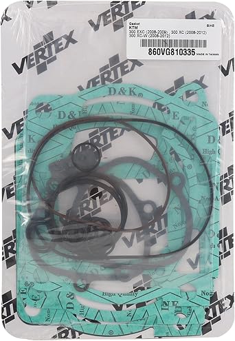 Vertex VTK23375B-2 Top End 71.95Mm Standard Bore Piston Kit Compatible with/Replacement for Ktm Vtk23375B-2 | OEM replacement, fits Husqvarna TE 300, for powersports vehicles, Compression Ratio STD, 72 mm Cylinder Diameter, VTK23375B-2