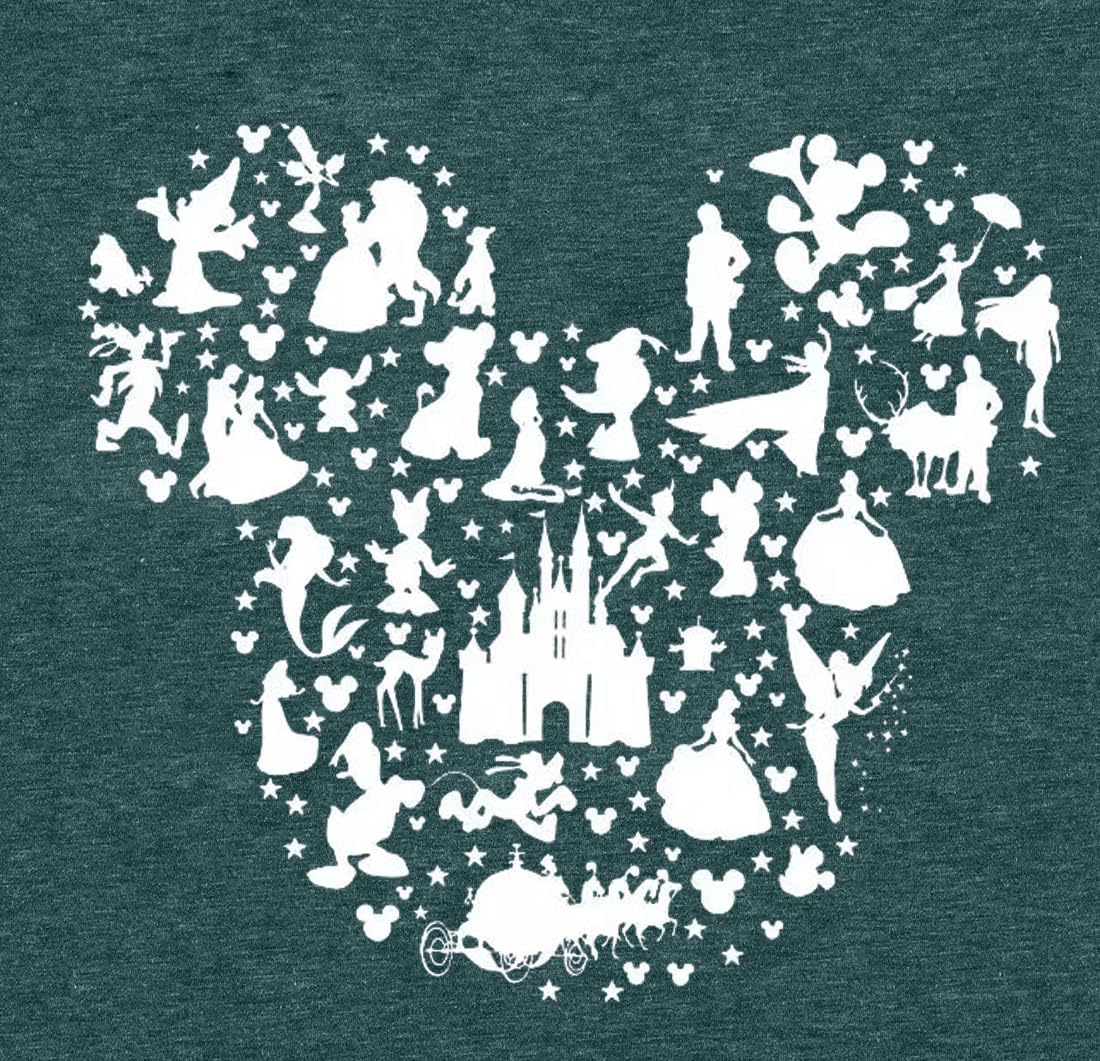 Women Magic Kingdom Castle Shirt Castle Fairy Graphic Tee Women Casual Vacation Holiday Short Sleeve Tee Top - Image 5