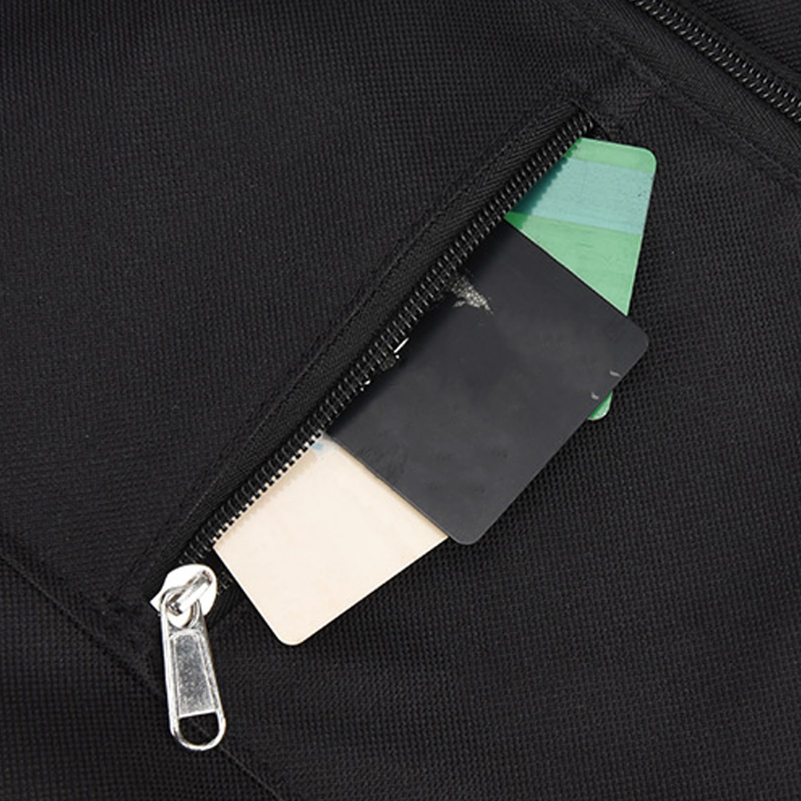 Bolsa de golf premium de poliéster con textura para golfista, bolsa esencial con múltiples bolsillos de almacenamiento para palos y accesorios