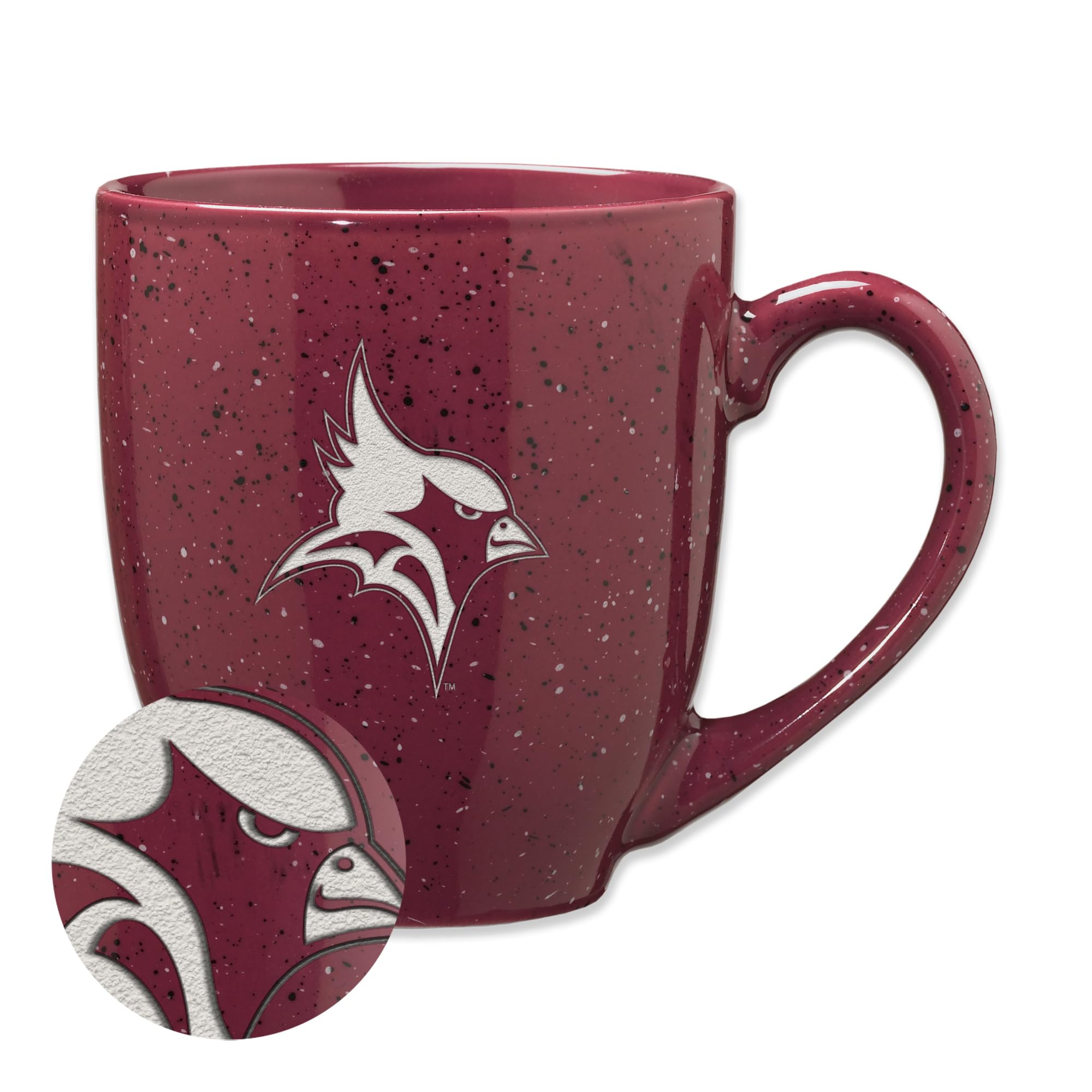 Tasse à café NCAA Hunter Hawks mug céramique violet grand format 473ml