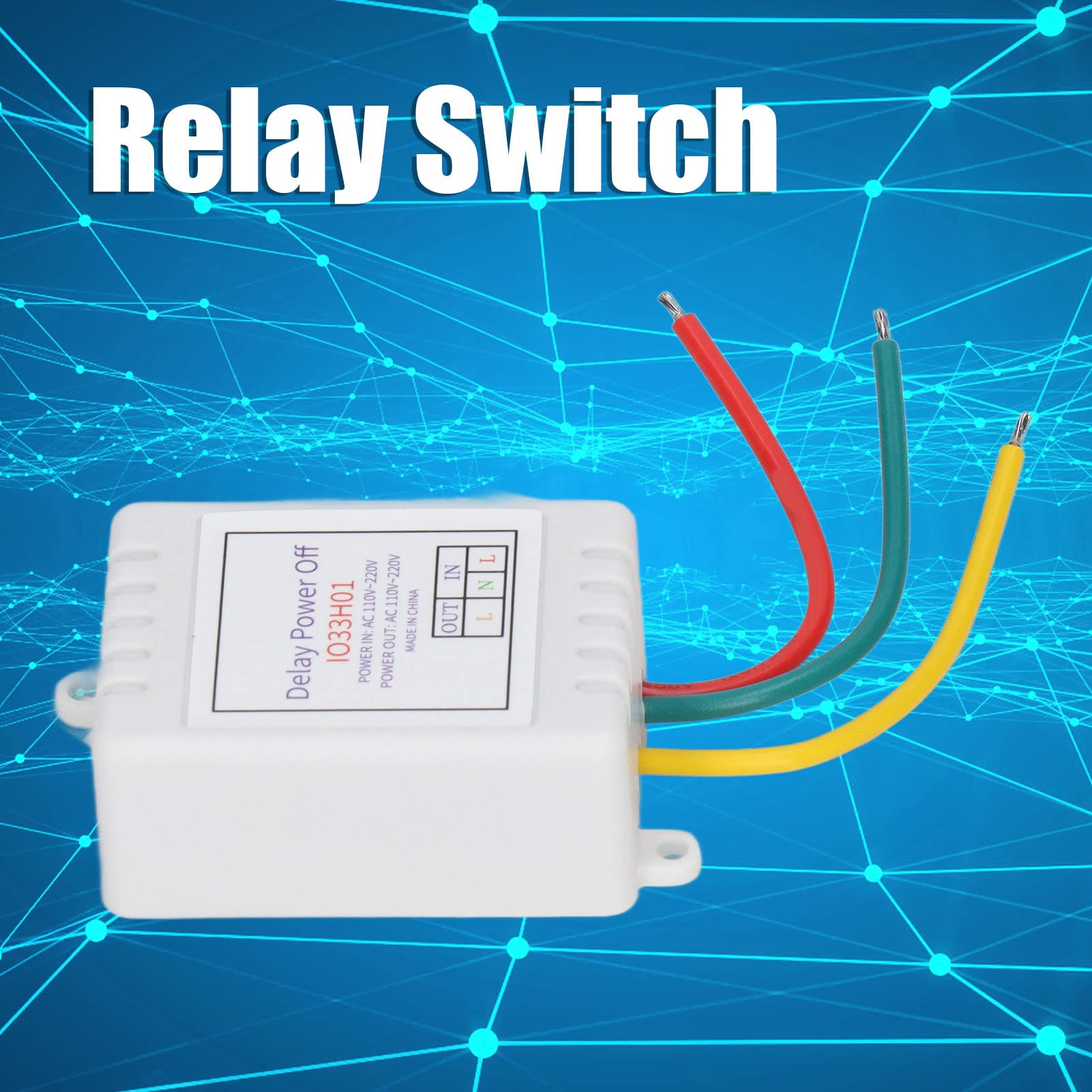 Delay Timer, Adjustable Relay Switch, LED Indicator, Various Modes, 1 Channel Output, for Fan Lights, Pumps - Image 4