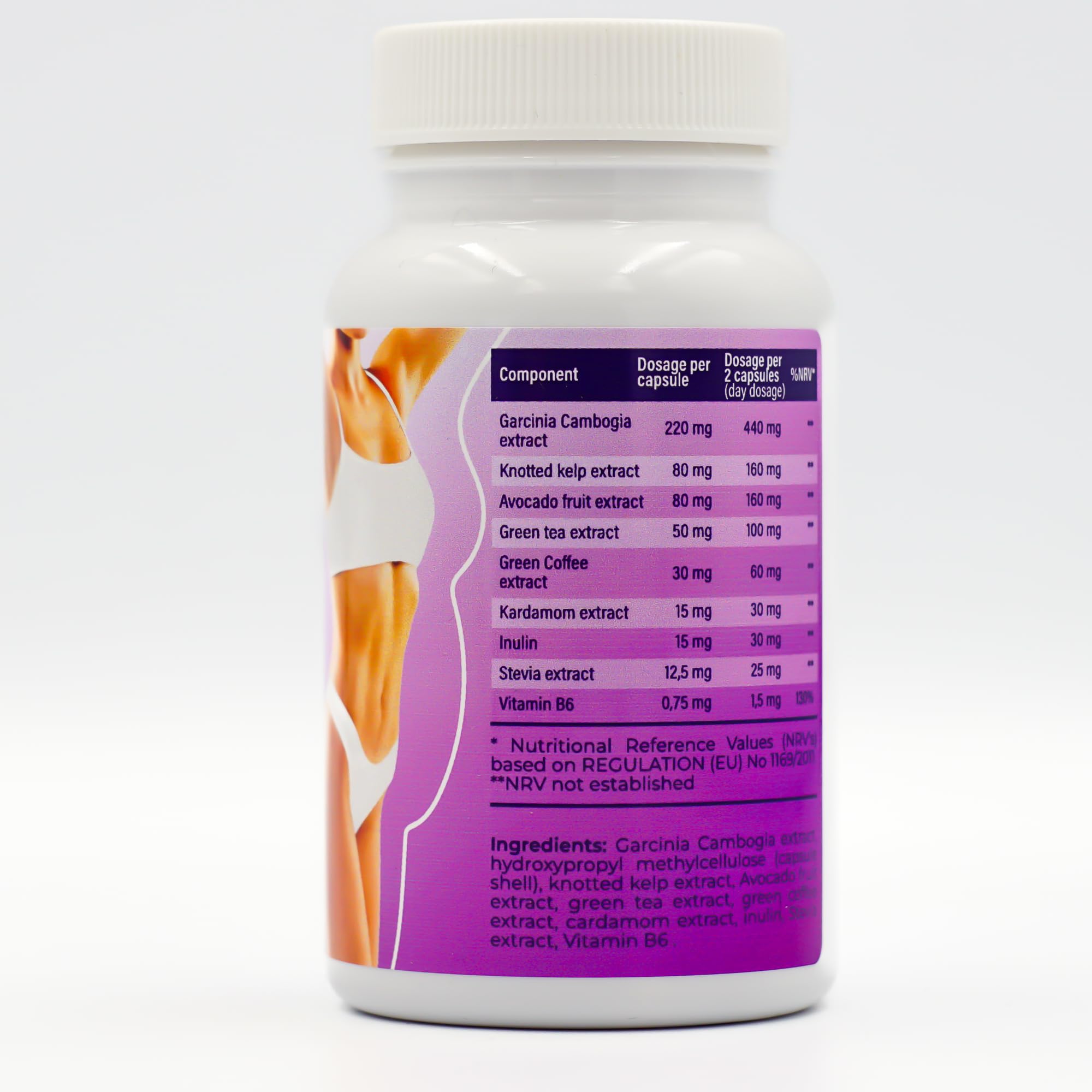 Slimmatica – Suplemento Alimenticio Natural con L-Carnitina y Vitaminas del Grupo B | Apoyo al Metabolismo y Energía Diaria | 60 Cápsulas Veganas. (1)