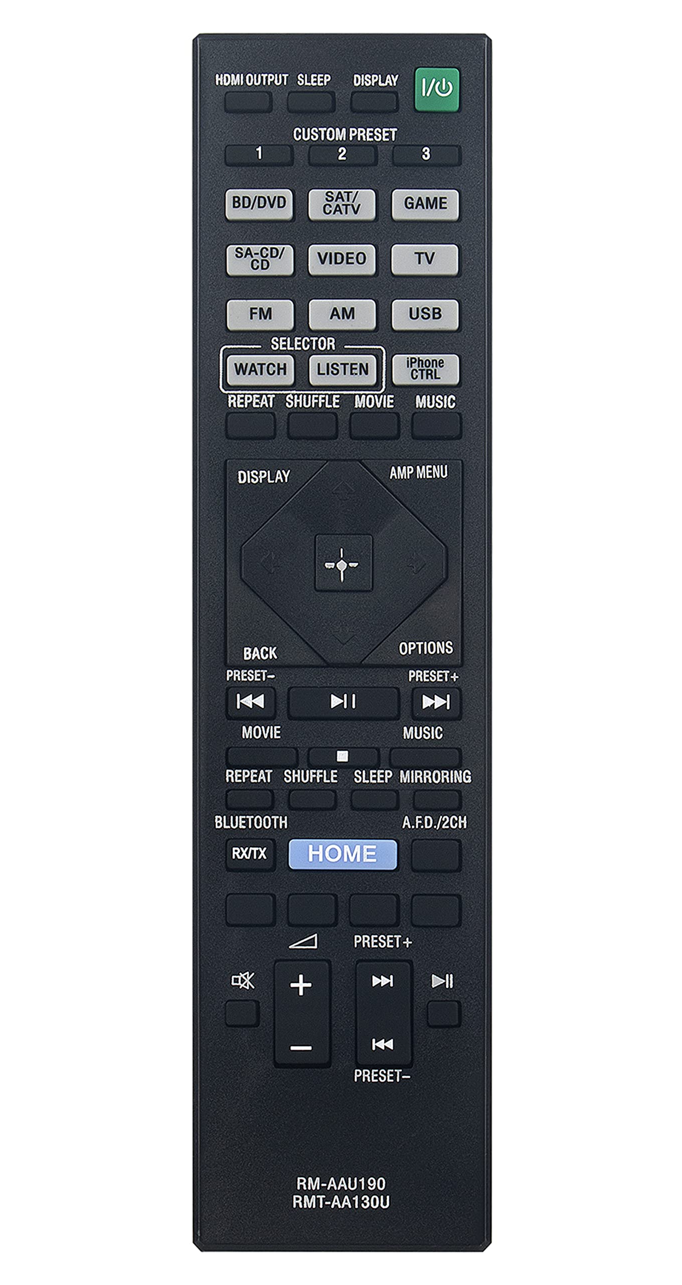 Av Access Fernbedienung Passend Für Sony AV-Receiver RM-AAU189 STR-DN1050 STR-DN850 HT-CT350 Sub Service