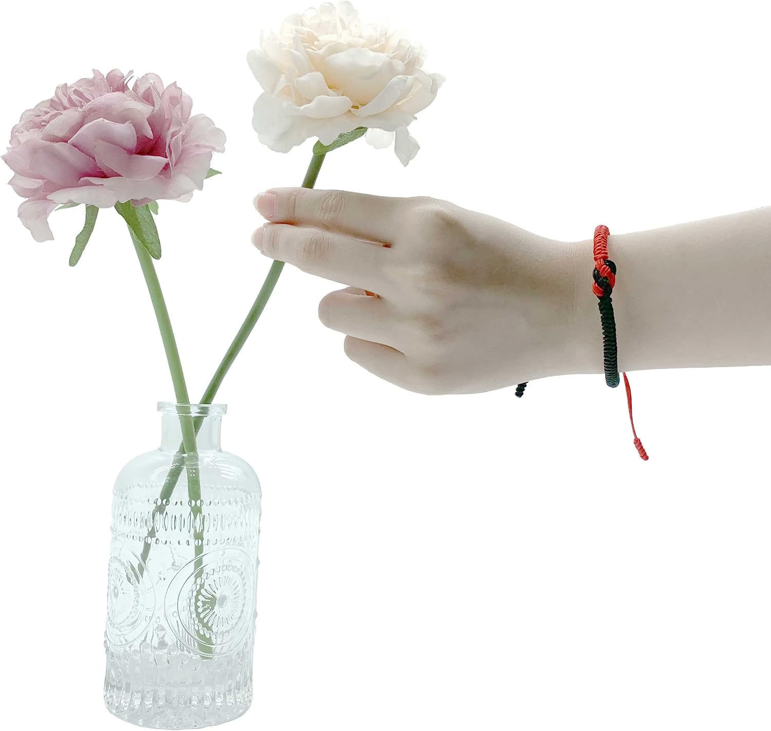 LAMIBEE Infinity Love Multicolor Bracelet for Men Women, Tibetan Lucky Amulet Knot Bracelet, Woven Thread String for Friend and Couple, Peace and Protection - Image 8