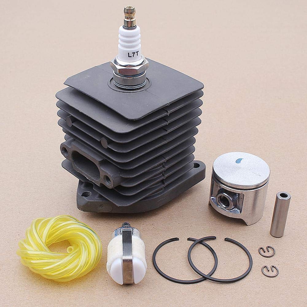 33.5MM zestaw sworzni tłokowych cylindra do Homelite S25 25cc 2500 akcesoria do trymera kosa do zarośli przewód paliwowy filtr węża część narzędzia wymiana części