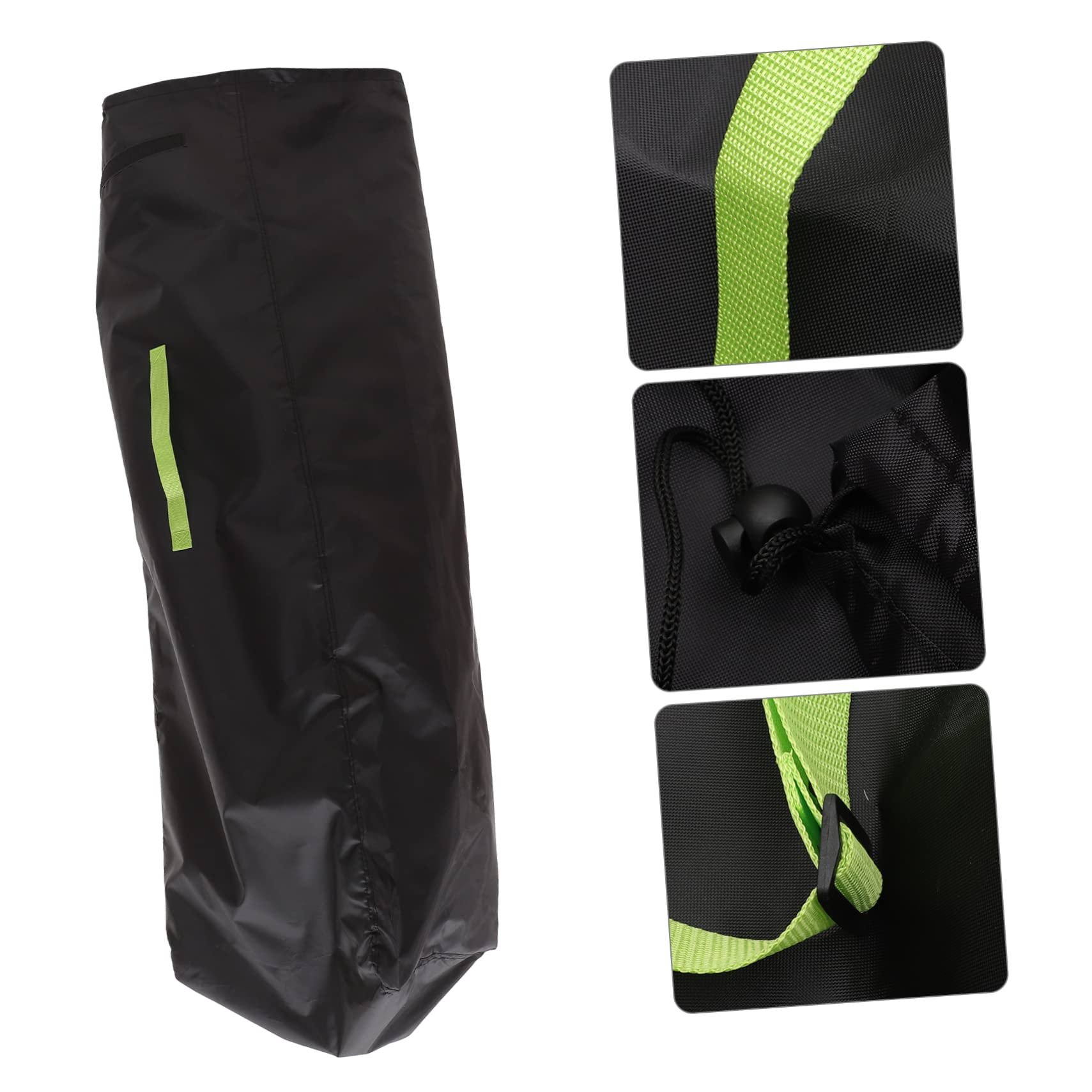 KOMBIUDA Borsa da Viaggio per Passeggino, Borsa Porta Passeggino Oxford Nero, Resistente All'acqua, Tracolla Singola, per Viaggio e Uso Quotidiano