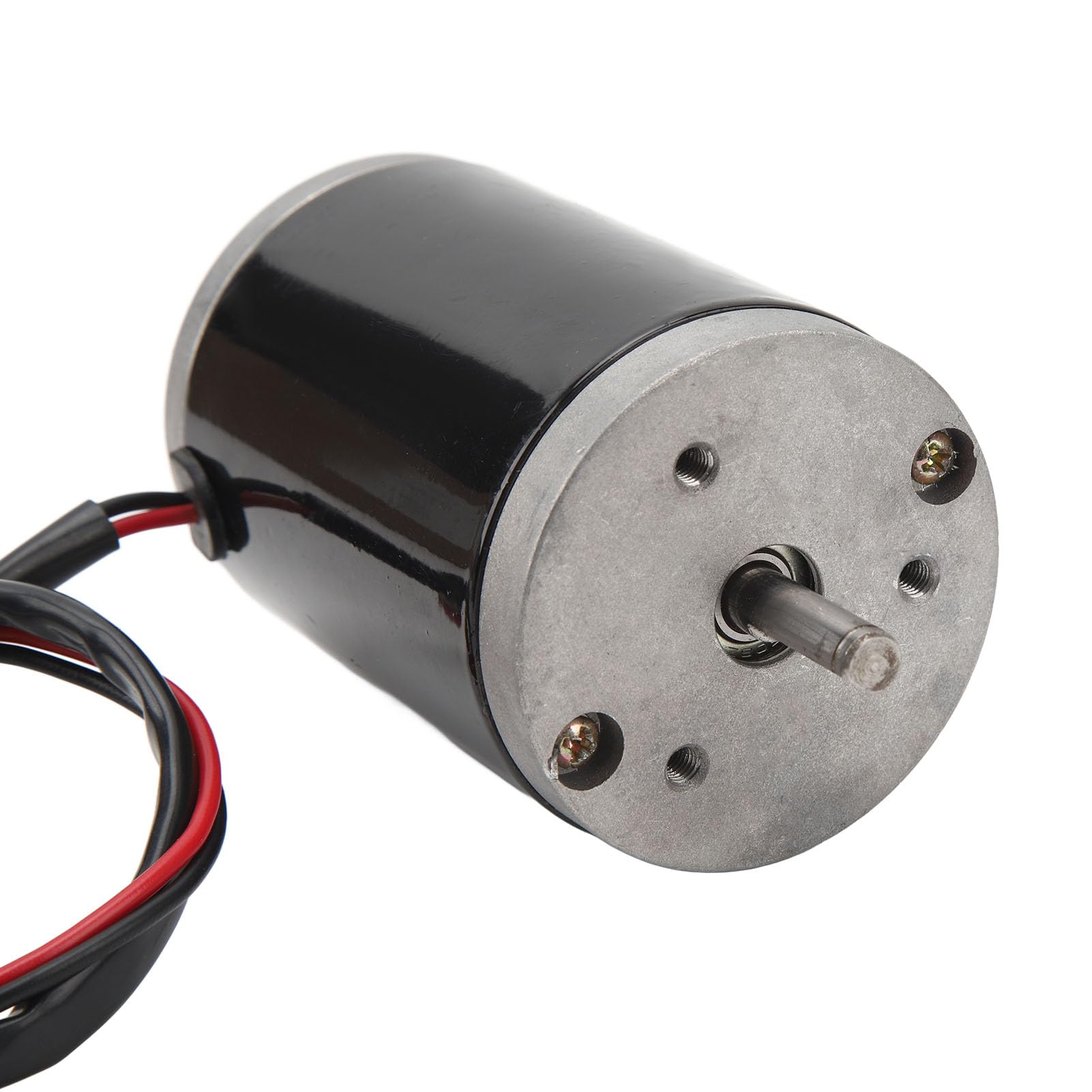 BuyWeek Szczotkowy silnik elektryczny 180 V 200 W, stały magnes 5000 obr/min, szybki silnik elektryczny do samodzielnego wykonania, skuter elektryczny