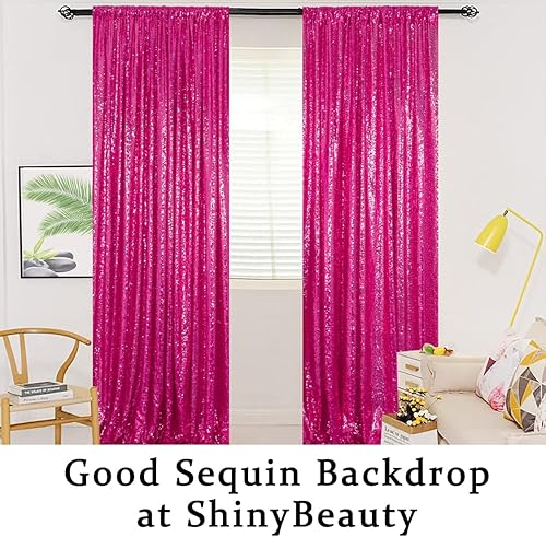 Miniatura 7 de Cortinas de lentejuelas color naranja, 2 paneles de 2 x 8 pies, telón de fondo de lentejuelas para boda N0319