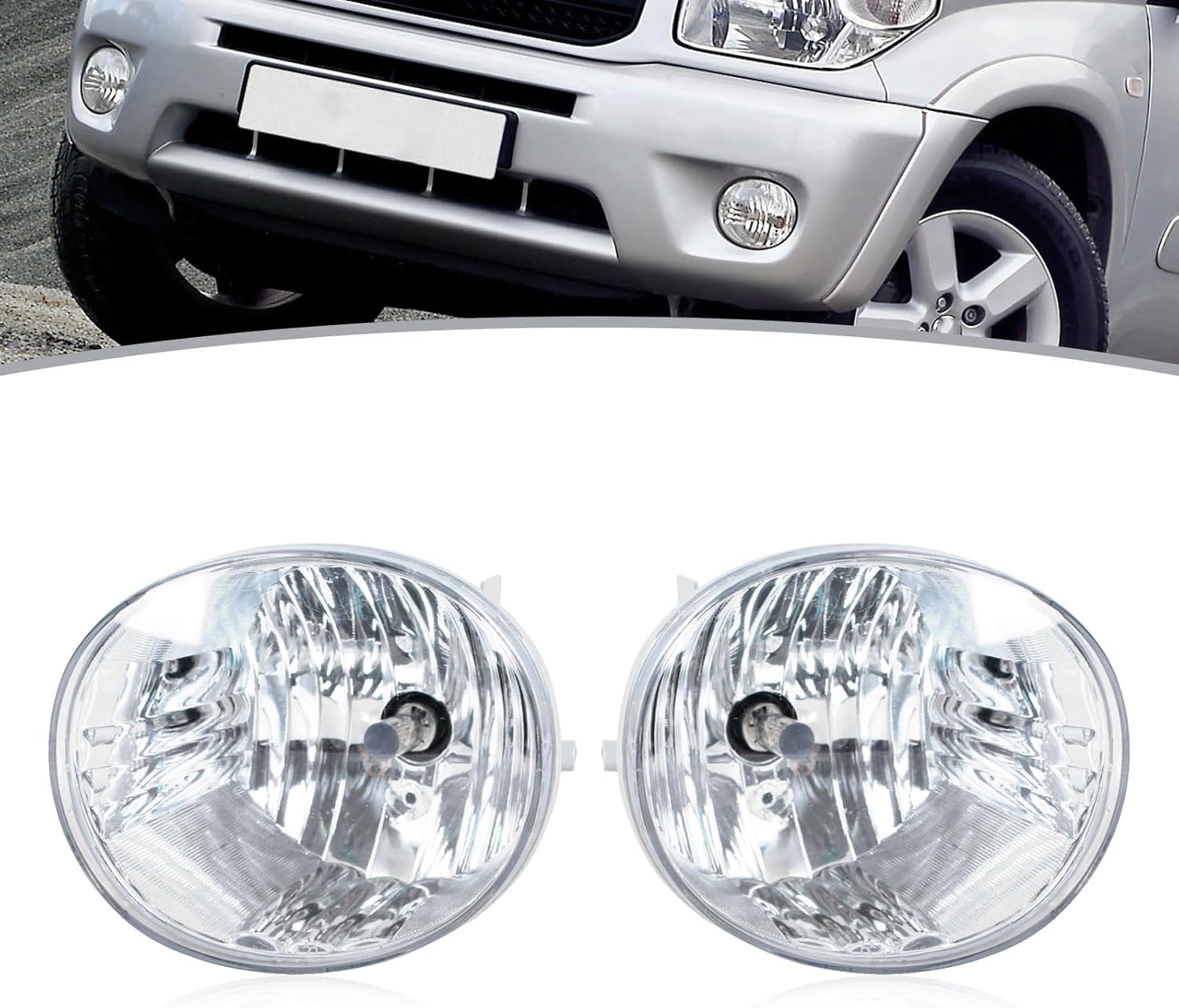 Front Bumper Fog Light For Toyota RAV4 Avalon 4 Runner For Lexus ES330 2005-2006 Foglight Assembly Left&Right