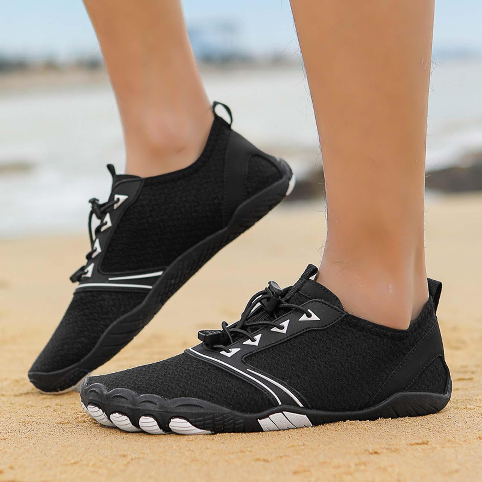 Scarpe da Scoglio per Il Mare Acqua Uomo Donna Trasparenti Immersione Scarpette Ginnastica Sassi di Roccia Sandali Piscina Fiume Spiaggia Acquatiche Lago Scogli Traspiranti