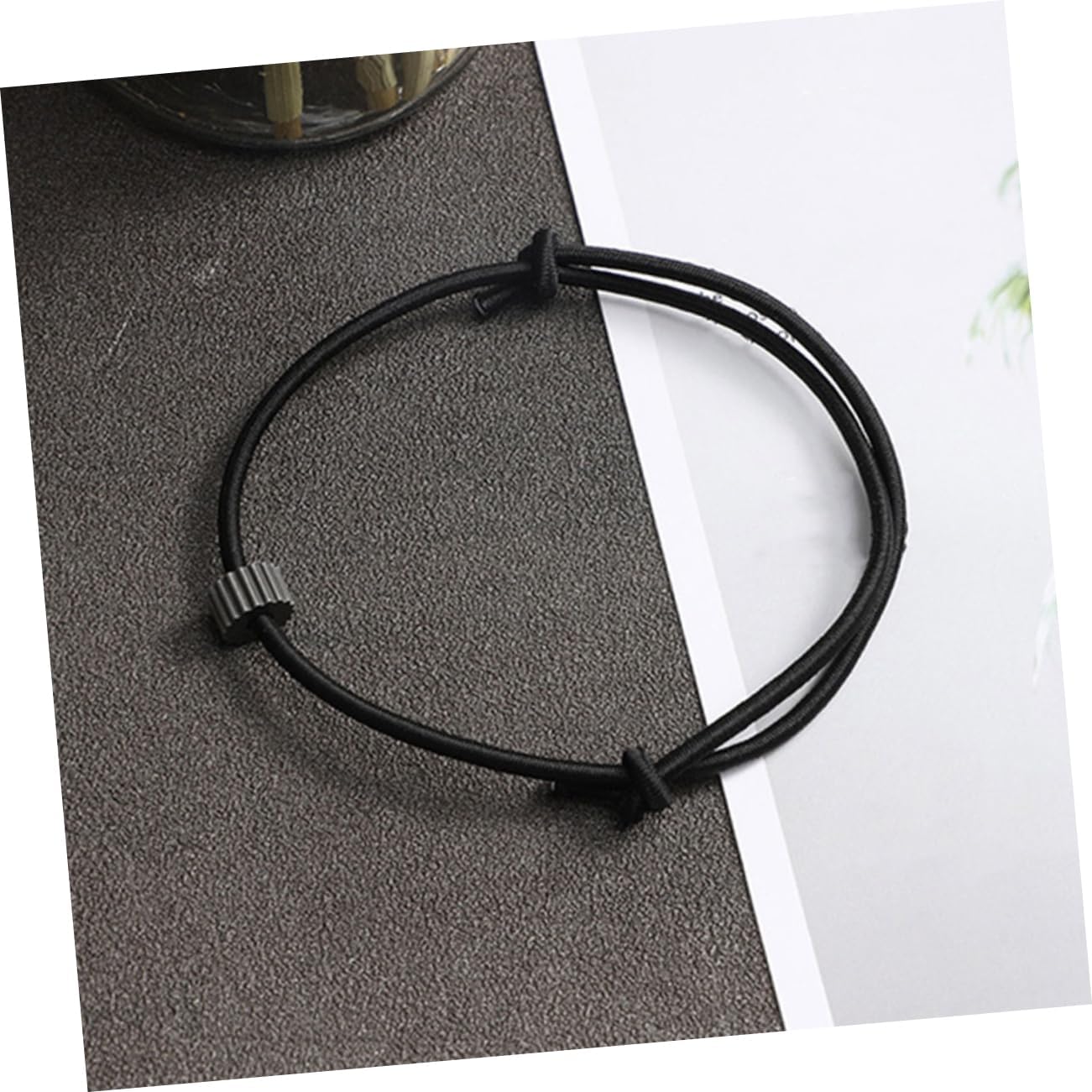 SOLUSTRE 2pcs Glass Breaking Bracelet Tungsten Carbide Gear Emergency Wrist Strap with Tungsten Carbide Bead Automotive Glass Breaker For Escape