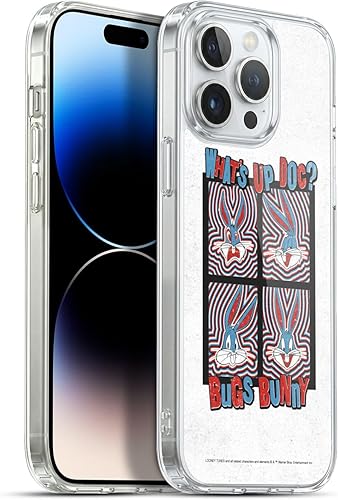 Miniatura 138 de Head Case Designs Funda de gel suave con licencia oficial de Looney Tunes Retro Bugs Bunny compatible con Apple iPhone 11 Pro Max Retro,Blanco y