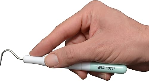 Miniatura 4 de Westcott Juego de troquelado de 6 piezas, kit de herramientas de precisión para manualidades y bricolaje, perfecto para proyectos de vinilo, papel y