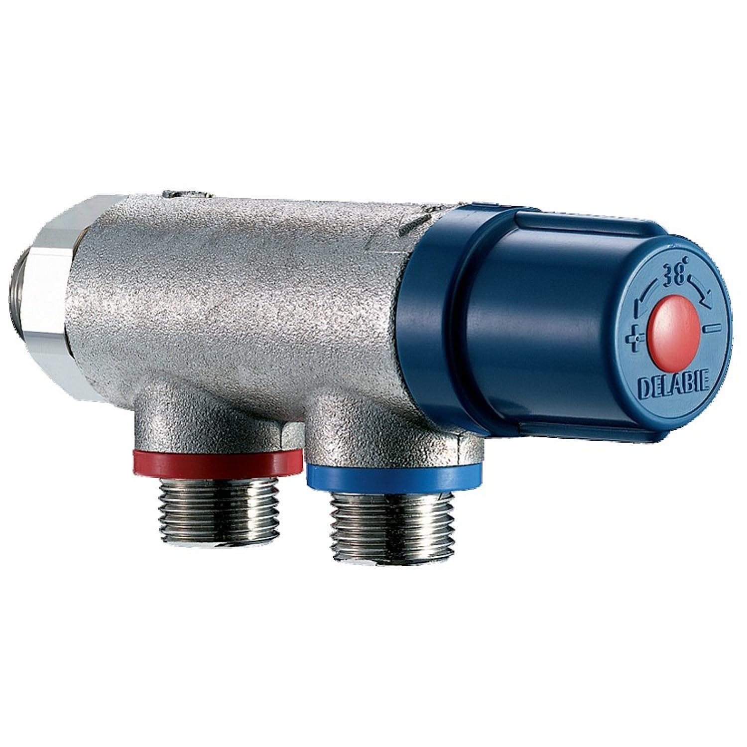 Delabie 733015 - Regolatore termostatico PREMIX compatto male 15 x 21 valvole antiritorno incorporate