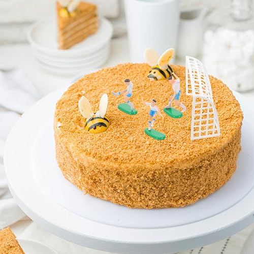 Miniatura 8 de YARNOW 16pcs Fútbol Feliz Cumpleaños Jugador de Fútbol Deportes Fútbol