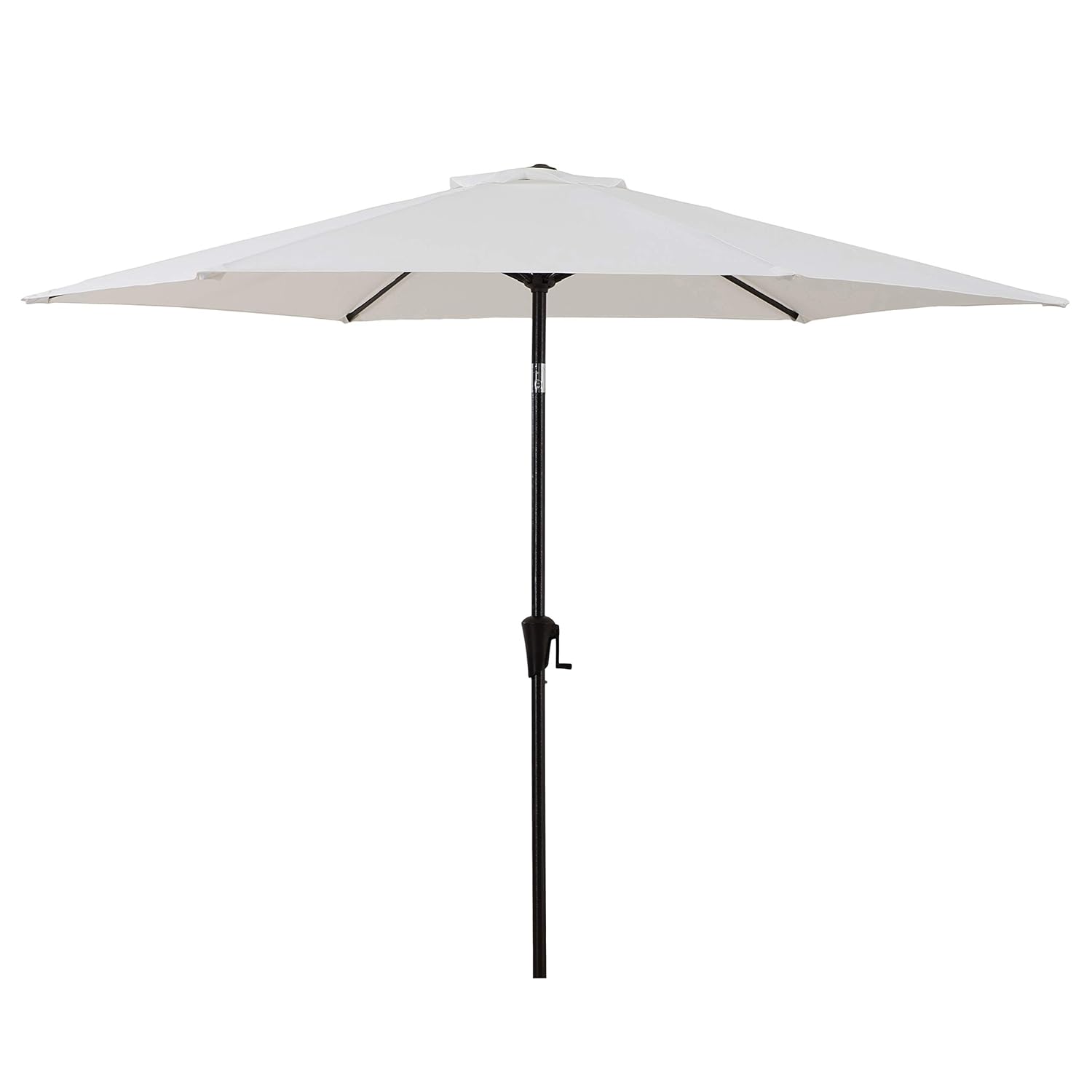 AmazonBasics Outdoor Market Patio Steel Umbrella 9 Foot, White Amazon.in Home & Kitchen