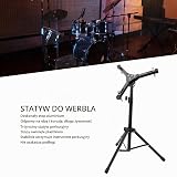 Snare Drum Stand, Concert Snare Snare Bęben Stojak Regulowany Snare Stojak Podwójne Ustawione Bęben Akcesoria Perkusyjne
