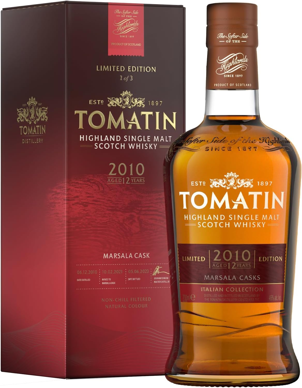 Tomatin Marsala Edition Single Malt Scotch Whisky