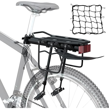 Amazon.com : DIRZA Rear Bike Rack Bicycle Cargo Rack Quick Release ...