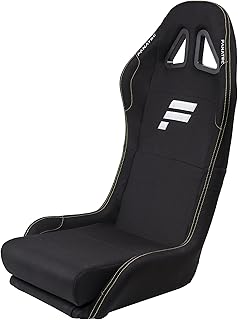 FANATEC CSL Siège baquet Cockpit pour le Sim Racing – Léger et Durable, Conçu pour le CSL Cockpit, Rembourrage en Mousse de Soutien Refroidissement Passif, Confort longue durée - Noir