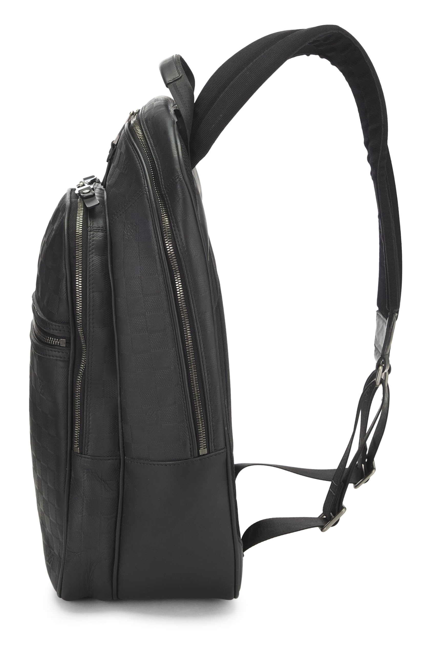 Louis Vuitton, Pre-Loved Damier Infini Michael Backpack, Black