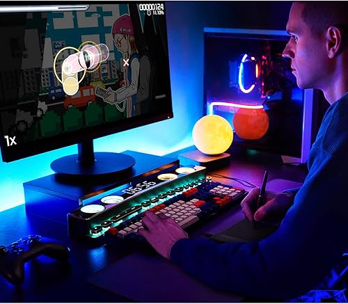 Miniatura 5 de VEIKK VK430 Tableta de dibujo OSU de 4 x 3 pulgadas, tabletas gráficas de computadora portátiles con 4 teclas de acceso directo 8192 niveles sin