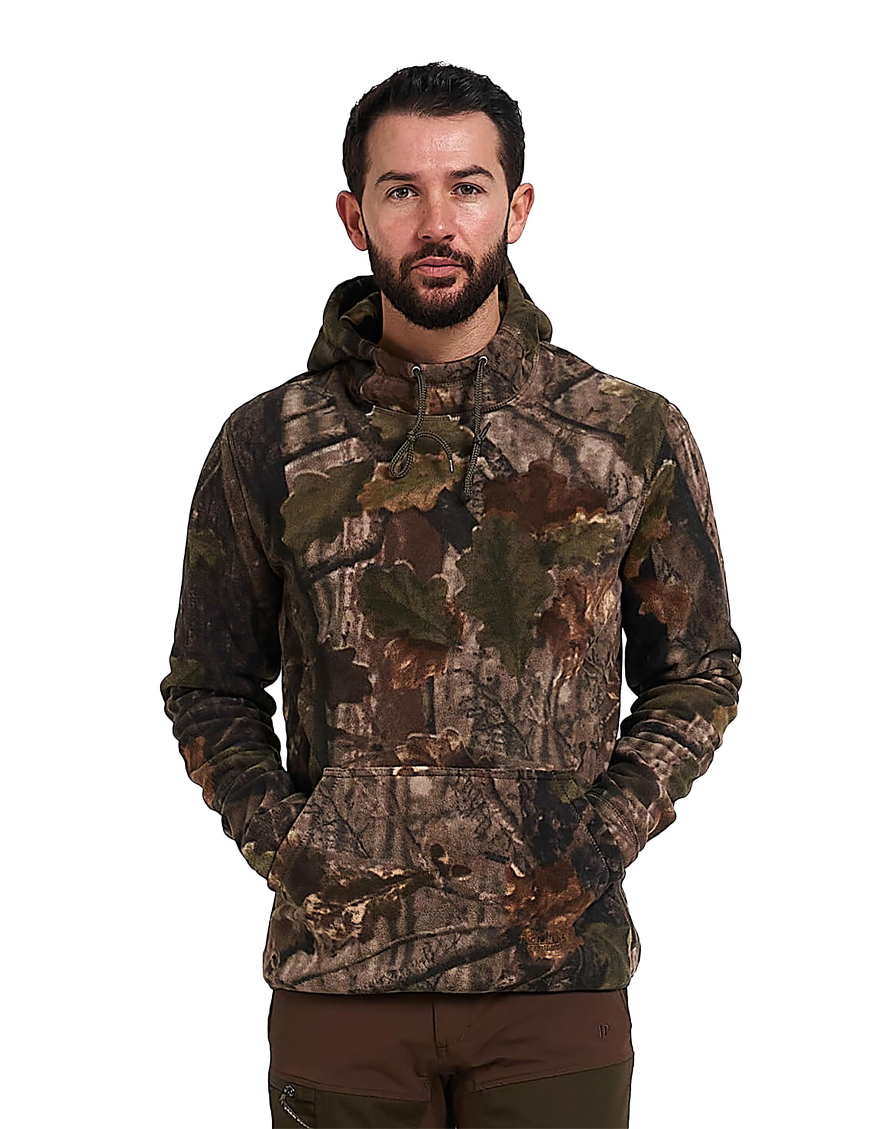 Jack Pyke Men's English Oak Fieldman Fleece Hoodie Large