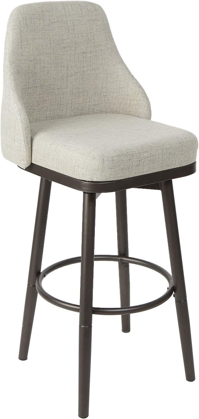 Bar Stool, 37.5-42.5, Gray