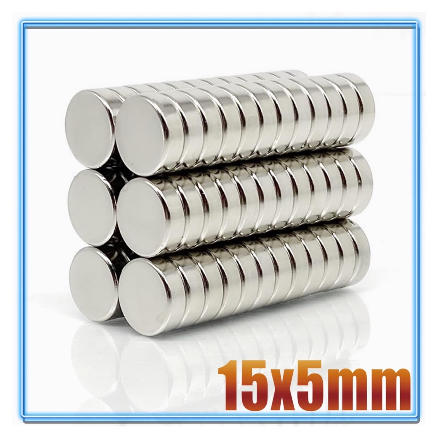 2-200Pcs 15x5 Neodymium 15mm x 5mm NdFeB Round Super Permanent Magnetic imanes Disc 15x5 mm Magnet(50pcs)