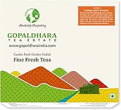 Gopaldhara Darjeeling Green Tea - Summer Green Wonder 100Gms Paper Box (Royal Series) Fresh High Mountain Long Leaf Green Tea