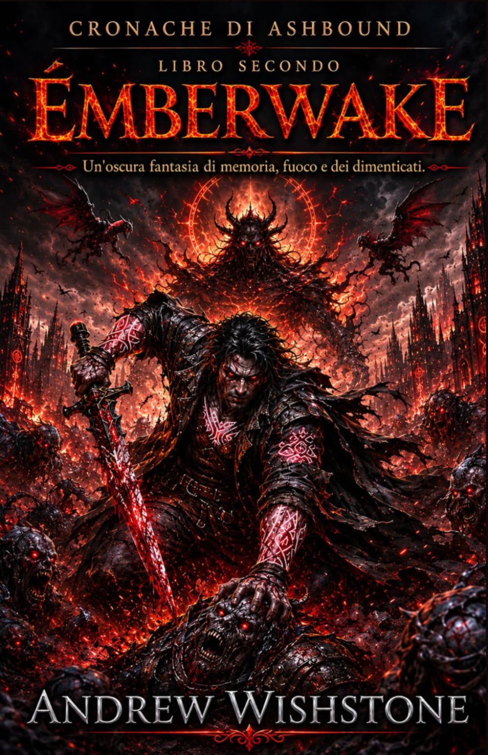 EMBERWAKE Cronache di Ashbound Libro secondo: Un'oscura fantasia di memoria, fuoco e dei dimenticati (Cronache di Ashbound (ITALIAN VERSION))