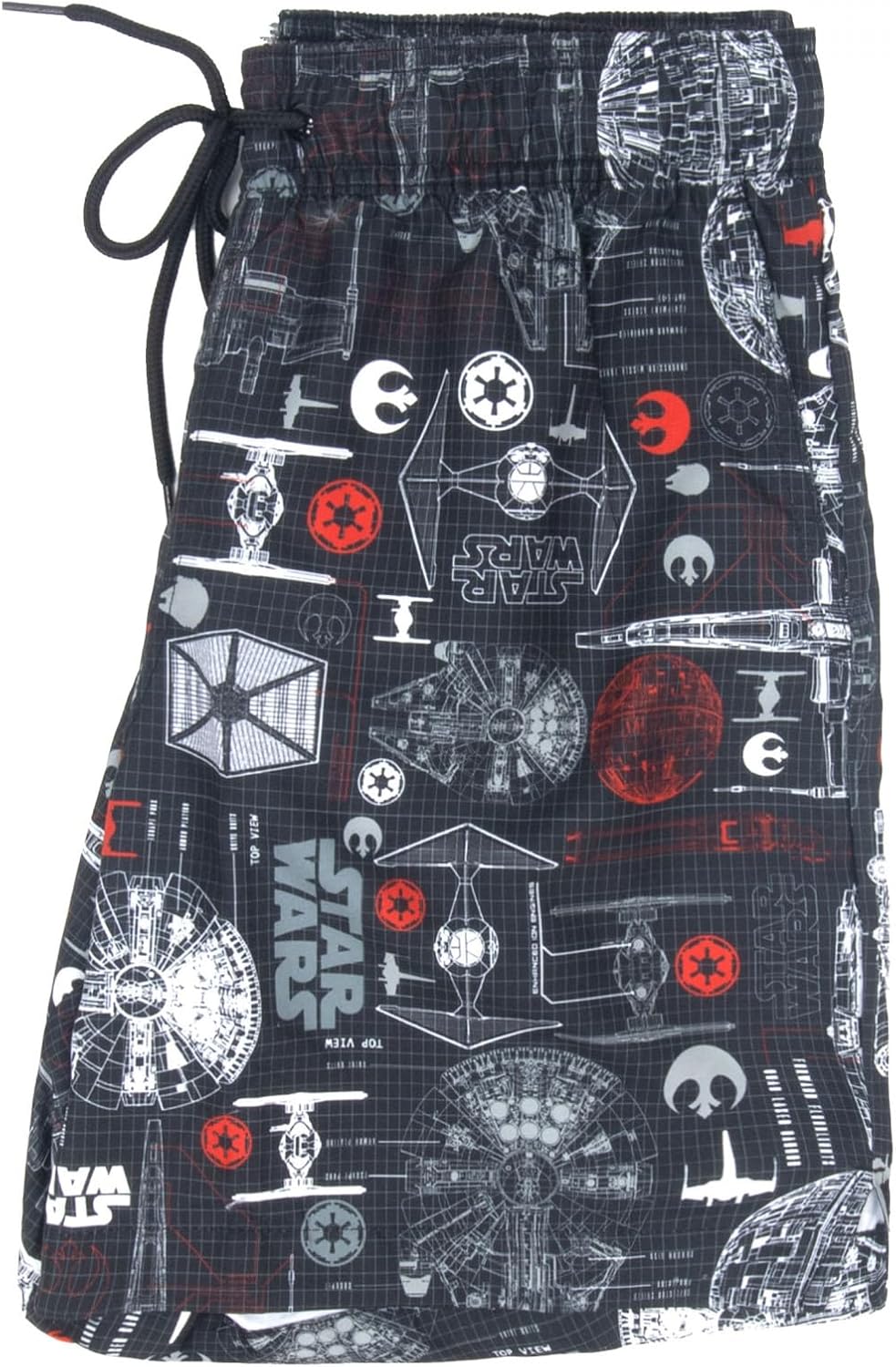 Star Wars Ship Blueprints Swim Board Shorts