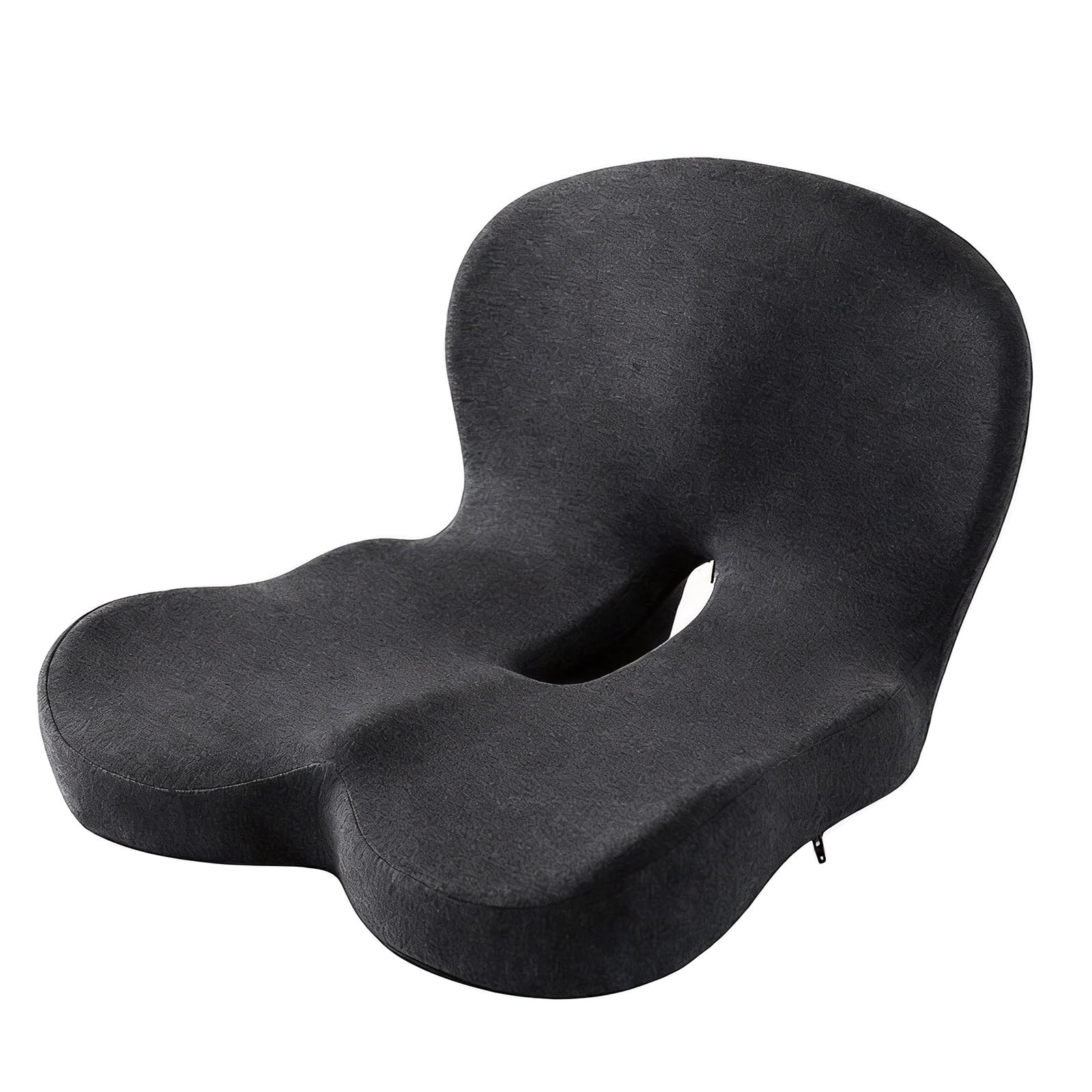 Sohodoo Back Seat Cushion, Hemorrhoid Pillows for Sitting,Donut Pillow for Tailbone Pain,Seat Cushion,Office Chair Cushions for Back and Butt Support(B)