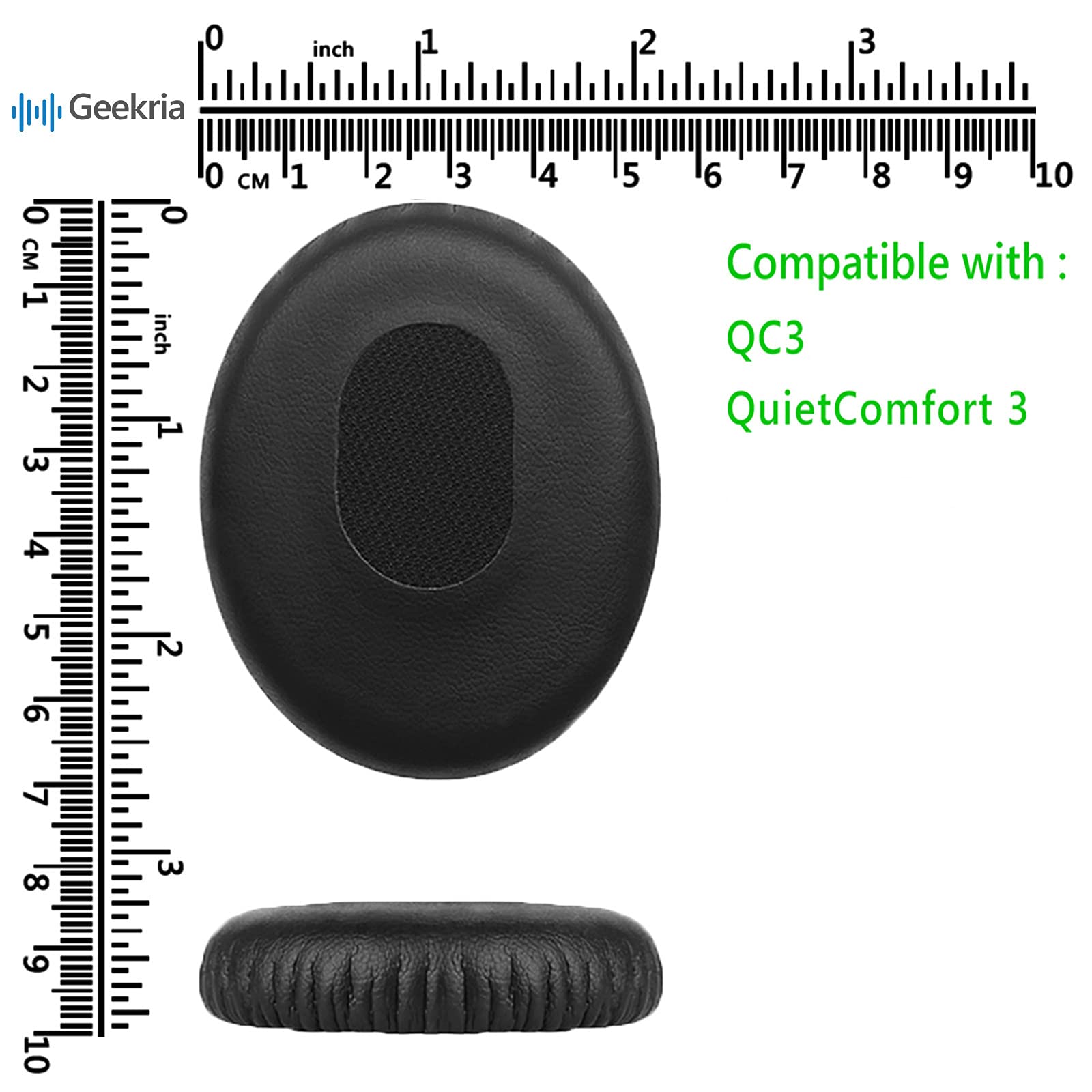 BOSE QC3 QuietComfort3 ヘッドホン イヤーパッド交換済み Amazon.co.jp: Geekria イヤーパッド + ヘッドバンド ボーズ