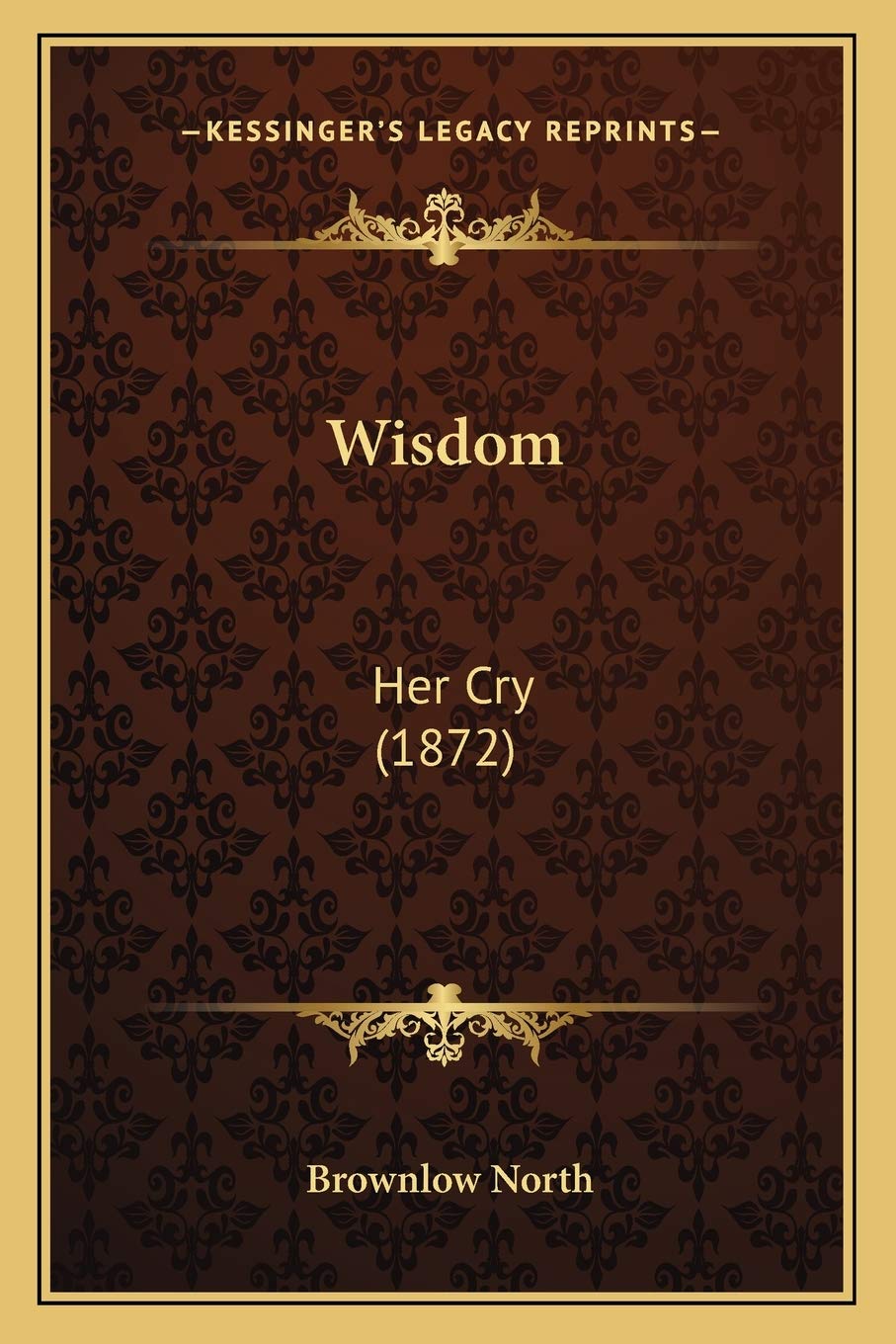 Wisdom: Her Cry (1872)