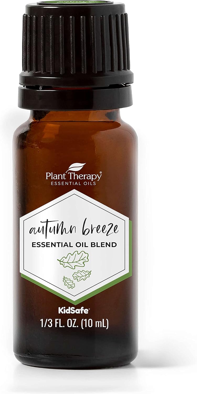 Plant Therapy Autumn Breeze Fall Essential Oil Blend 10 mL 100% Pure, Undiluted, Therapeutic Grade
