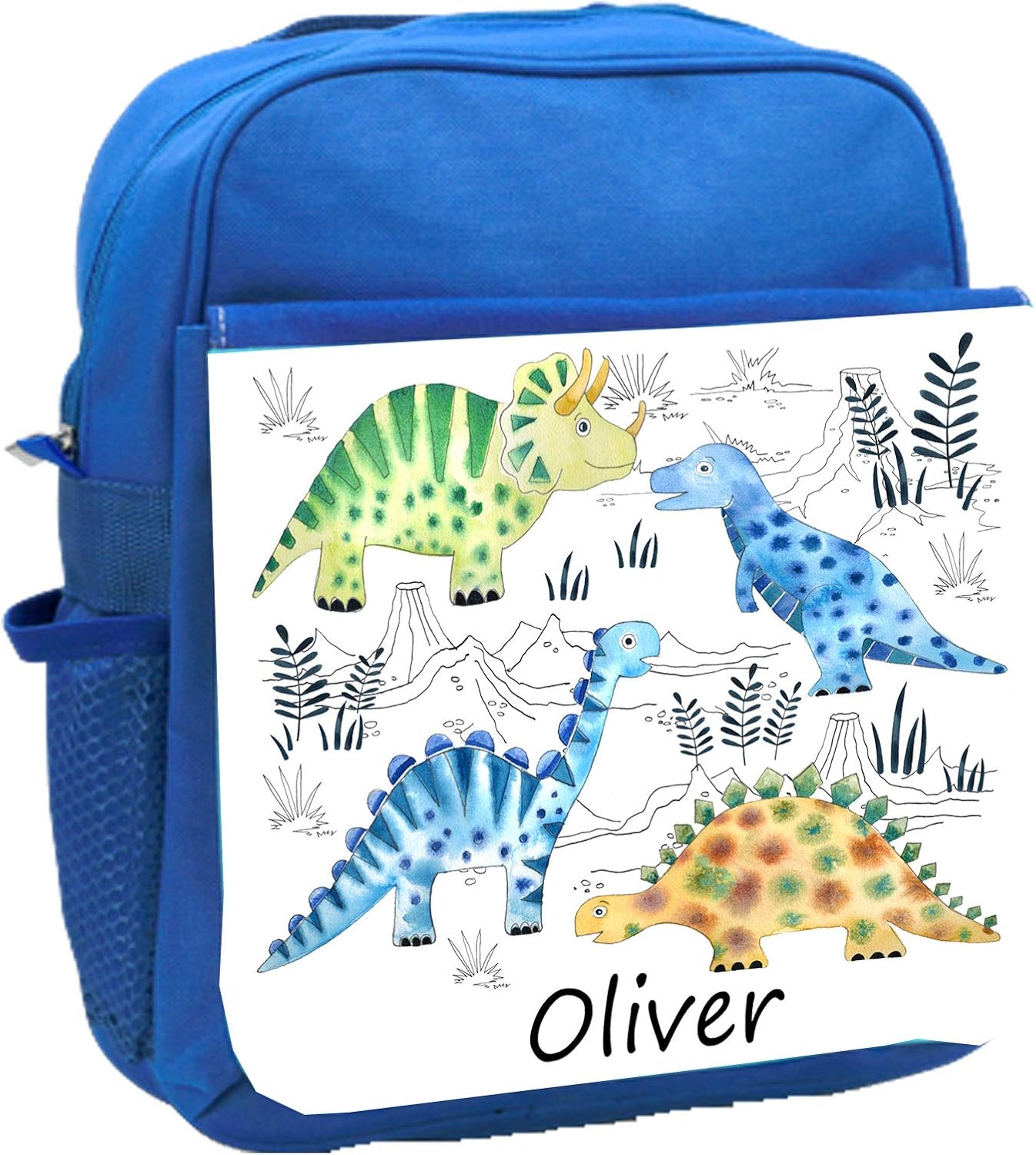 personalised dinosaur backpack
