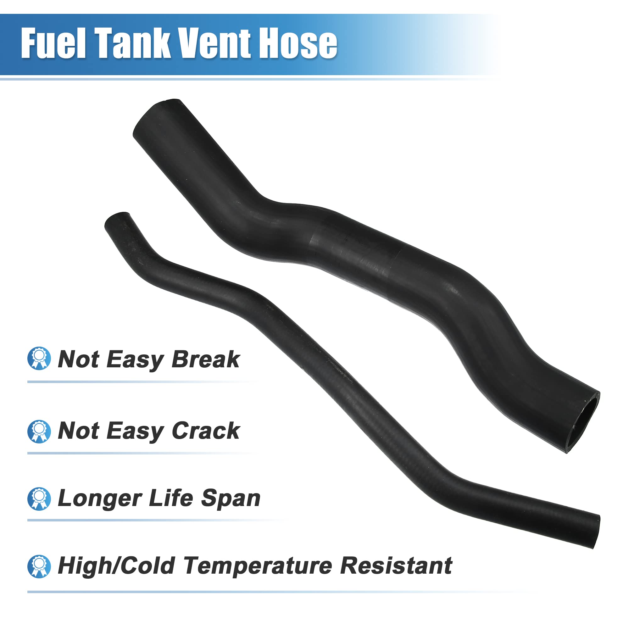 QUARKZMAN Carburante Fill e Bocchetta Tubo Kit 52000623 per Jeep Cherokee XJ 1984-1996