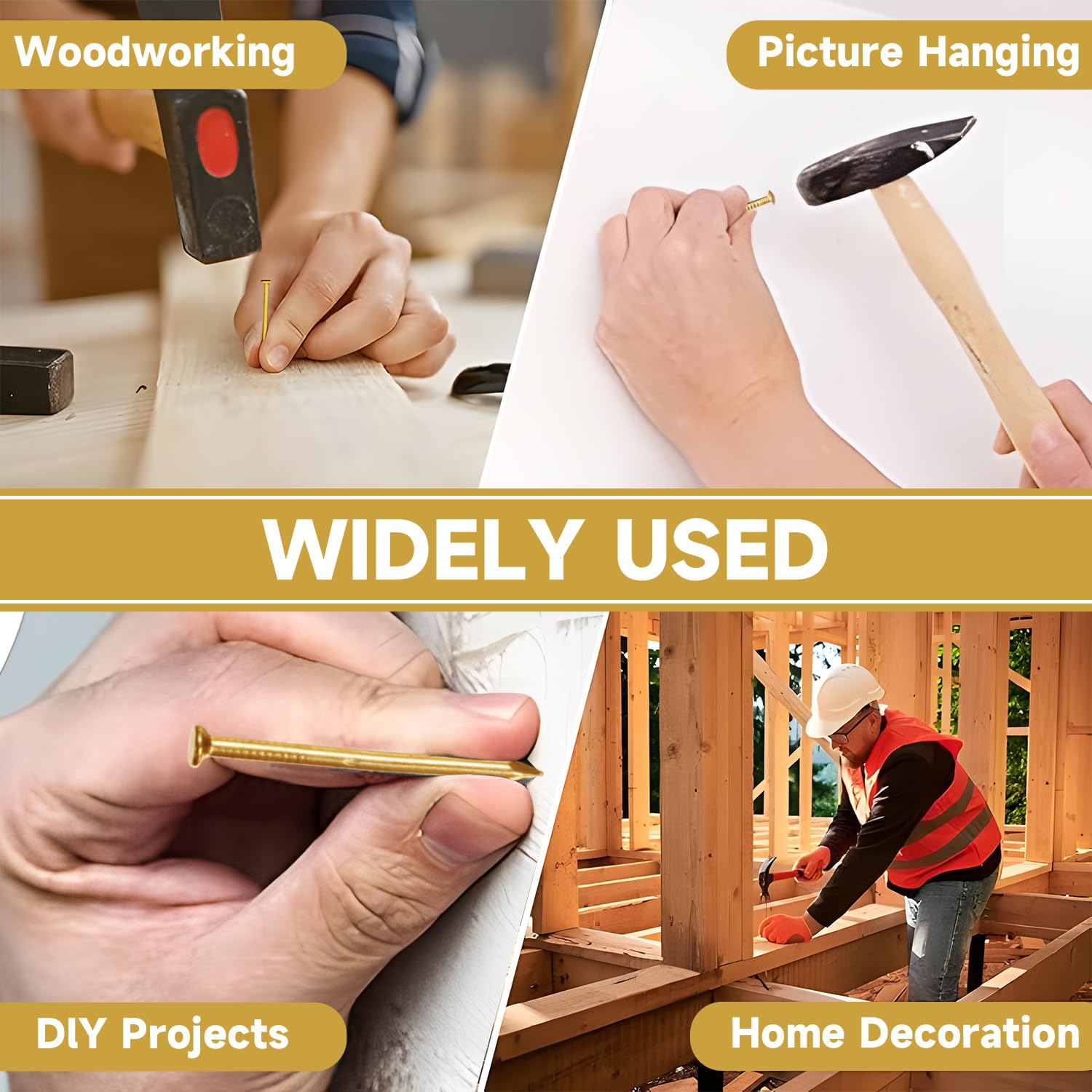 280pcs Hardware Nails - Picture Hangers for Wall Decor -5