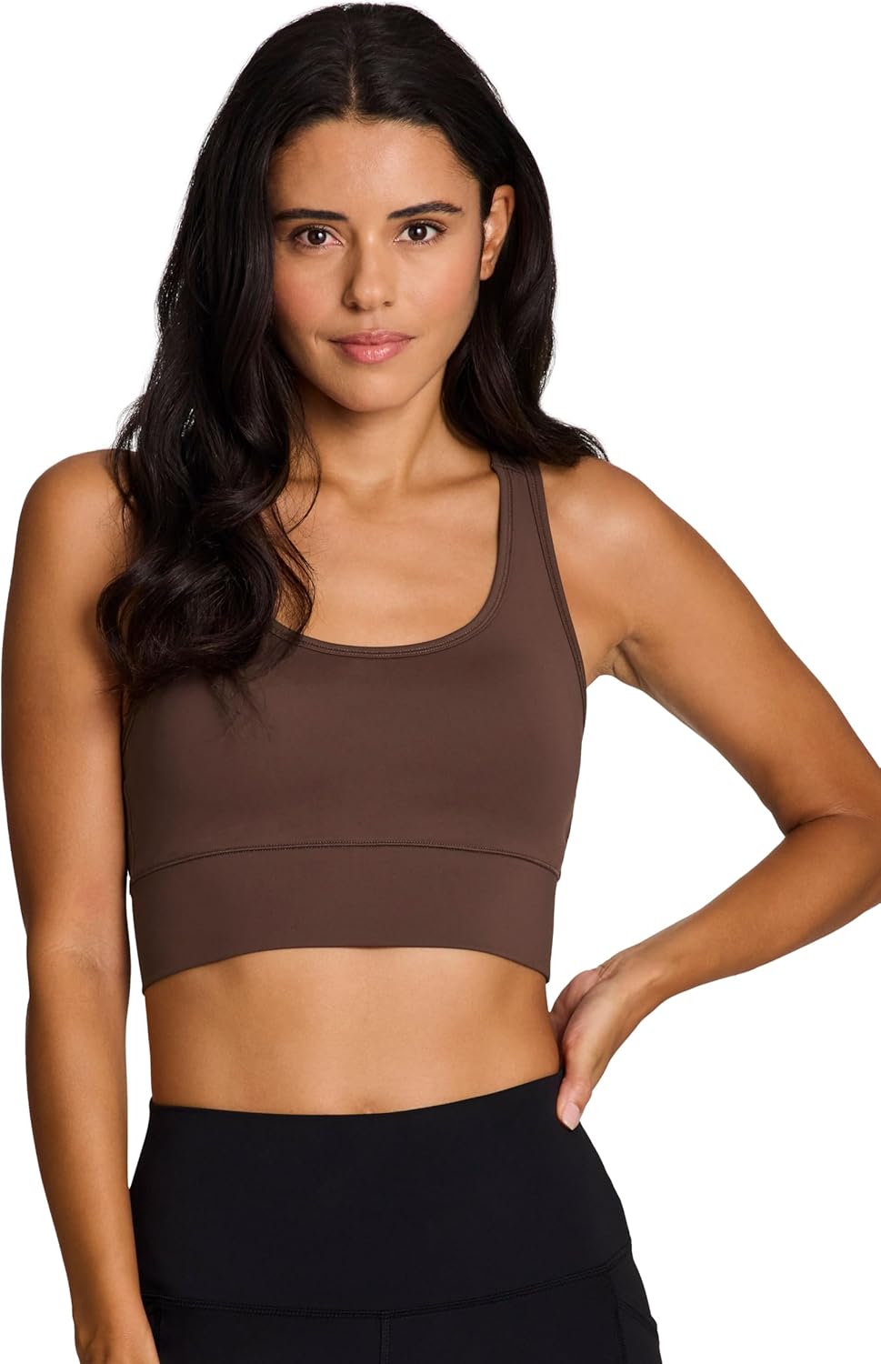 RBX Active Women's Bra Top, Athletic Yoga Crop Tank Top with Built in Shelf Bra