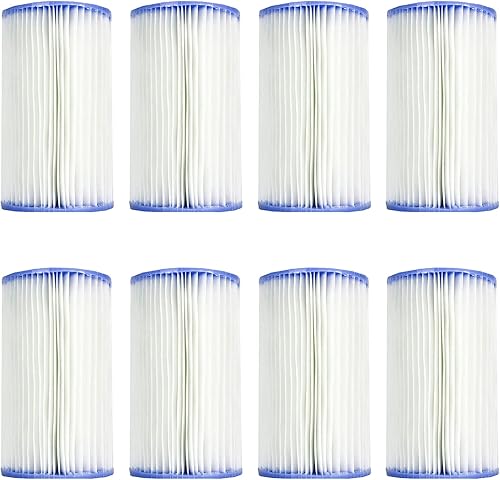 Miniatura 16 de Intex 29005E - Cartucho de bomba de filtro de material Dacron de repuesto para piscina tipo B (6 unidades)