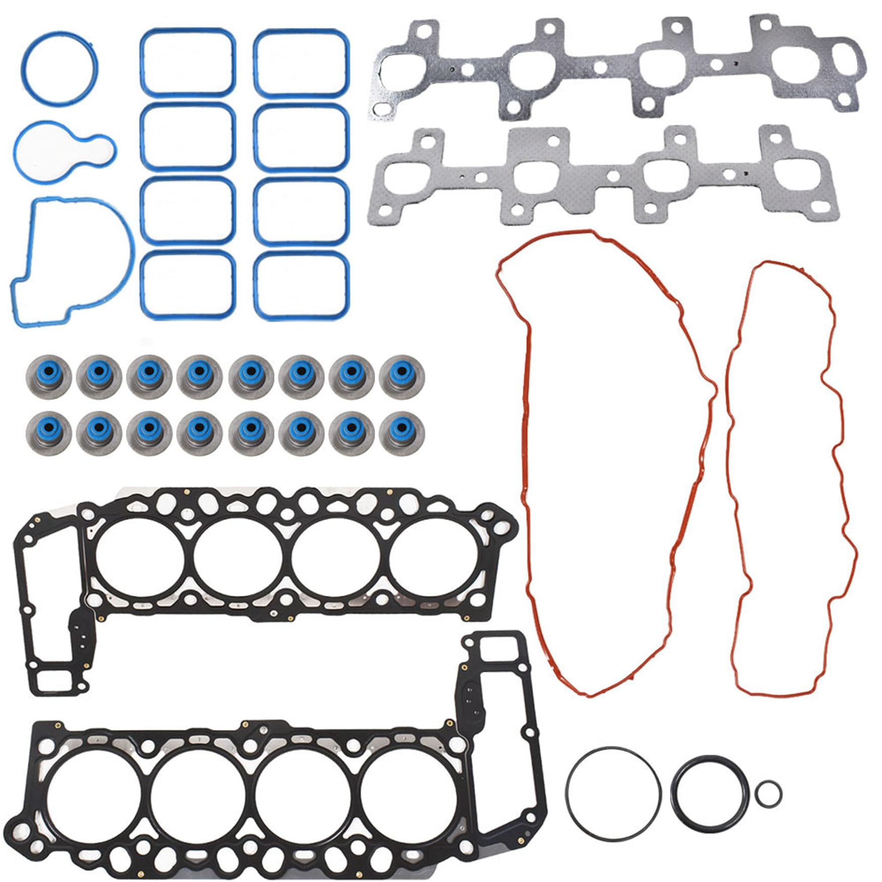 WFLNHB Head Gasket Set HS26157PT1 Replacement for Aspen Cherokee 4.7L SOHC