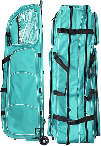 Miniatura 10 de DLGF Bolsa de rodillo de valla, bolsa de espada para adultos y niños, bolsa de almacenamiento de rodillos, resistente al desgaste y al agua (varios