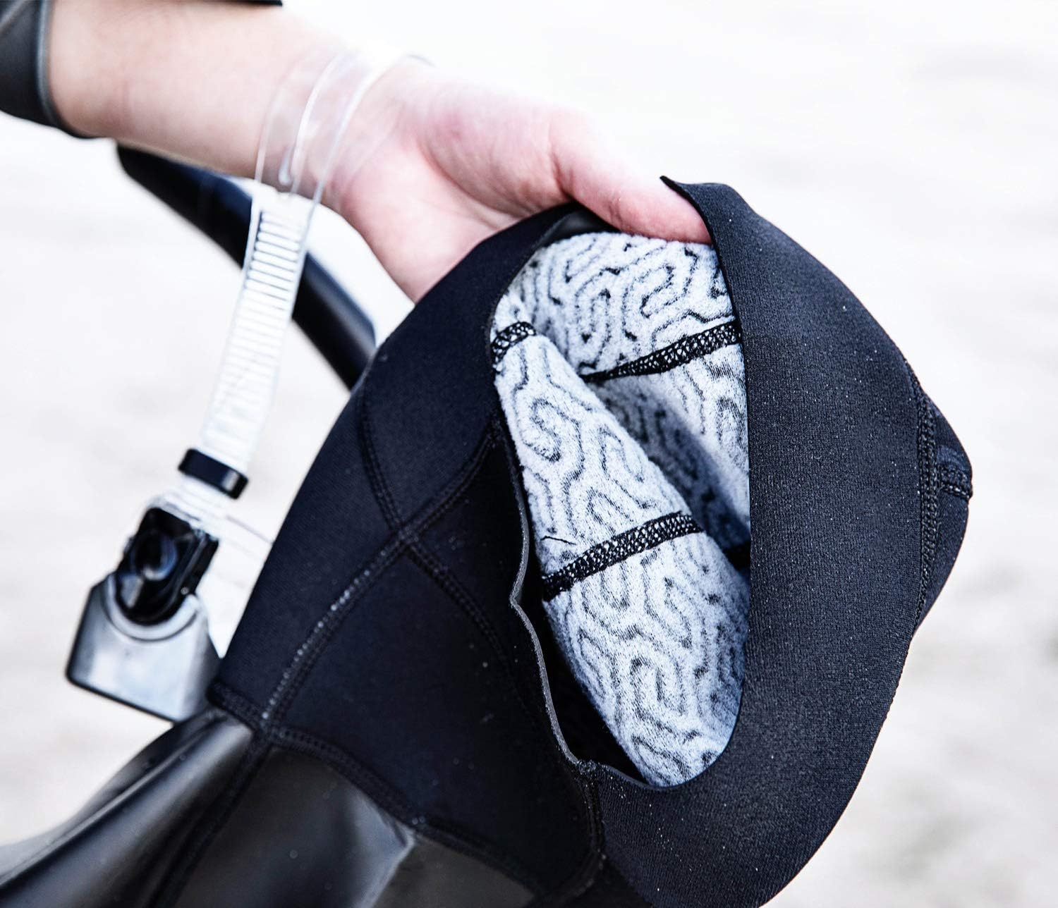 Tilos Thermoflare Eco Friendly Liner 1mm Dive Hood, Improves Warmth and Comfort