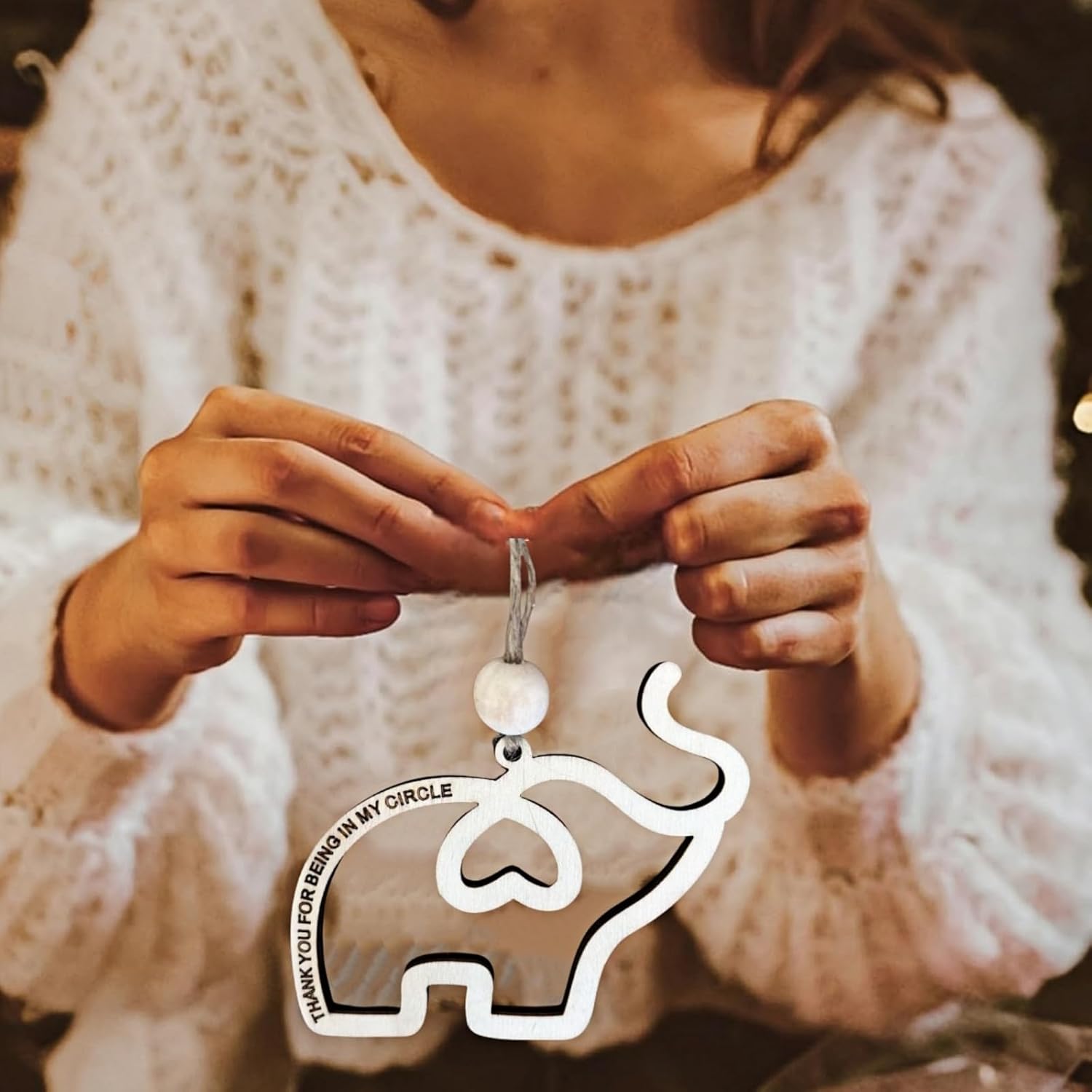 10PCS Friendship Sisterhood Elephant Ornament with Story Card, Elephant Ornament for Women Tribe, Friendship Gifts for Best Friends and Sisters (10PACKS) - Image 6