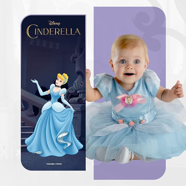 Foto 2 de 5 de Disney Cinderella Classic Costume - Dress with Cameo - B12-18